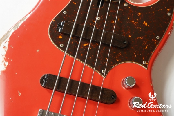  XJ-1T 5st Fiesta Red (Lacquer) Heavy Aged/Alder/R #2386